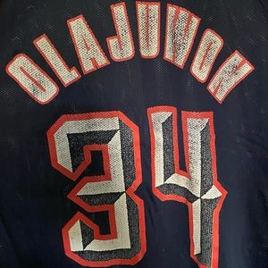 NBA Hakeem Olajuwon Rockets Jersey